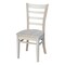 International Concepts Set of 2 Emily Side Chairs, Unfinished C-617P - alternate 5